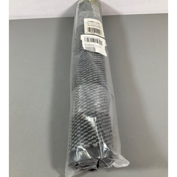 Midwest Design Imports Black Utility Mat 24x36 Fabric Door Mat, Dirt-Blocking - Picture 2 of 5